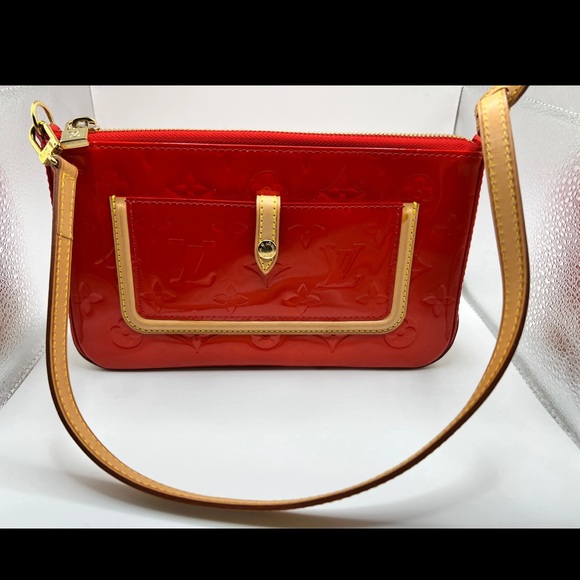 EUC! Preloved Louis Vuitton Mallory Square Vernis Bag - Picture 1 of 6
